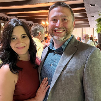 happy couple with bulgarian woman